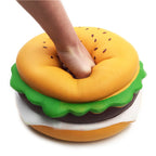 Jumbo Burger Squishy, Giant Sesame Burger 24 cm