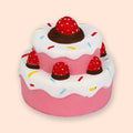 Erdbeer-Torte Squishy XXL, langsam aufsteigend