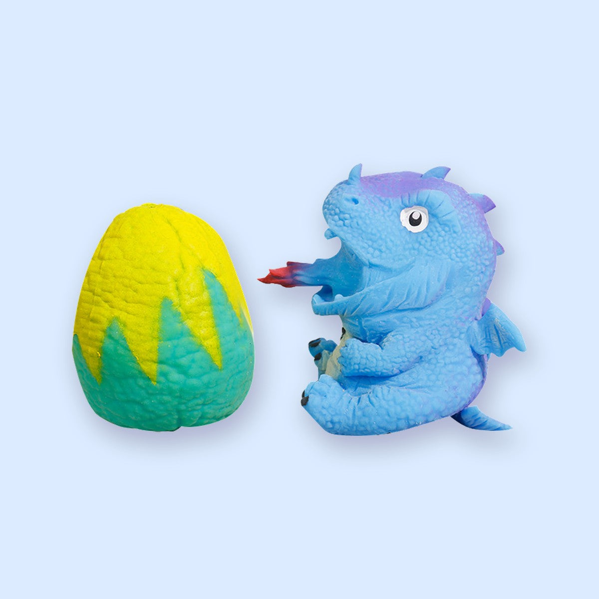 Flip Dinosaur Egg Squishy, Turns Inside Out
