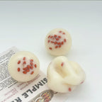 Red Bean Mochi Squishy, Handmade