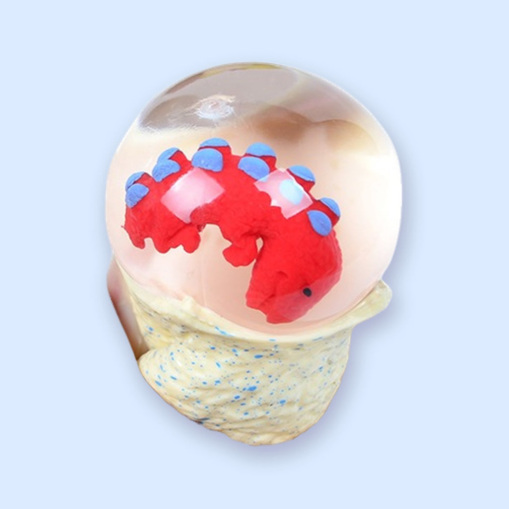 Dinosaur Egg Squishy, Water Ball with Baby Dino