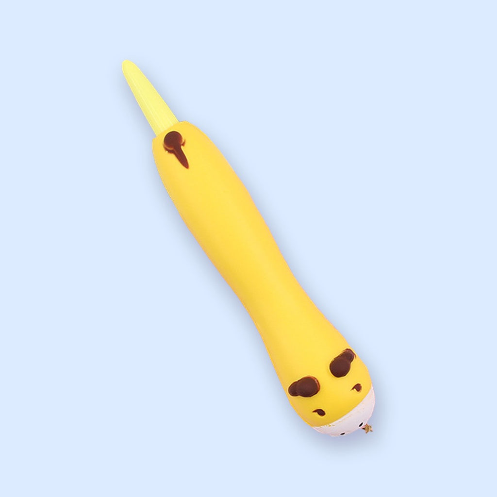 Squishy kuglepen, slow rising gelpen med dyr (Kalv)