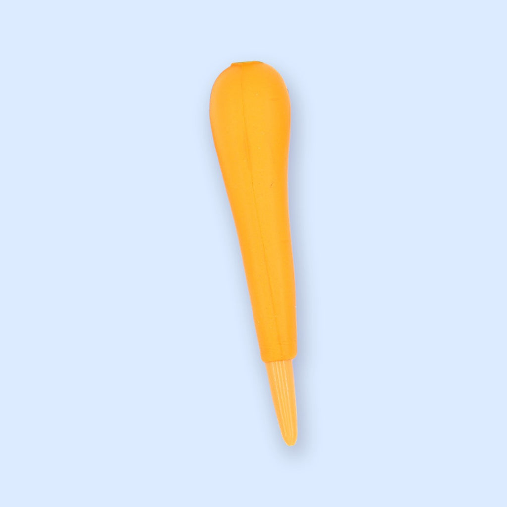 Squishy kuglepen, slow rising gelpen med dyr (Gulerod)