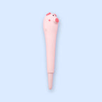 Squishy kuglepen, slow rising gelpen med dyr (Gris)