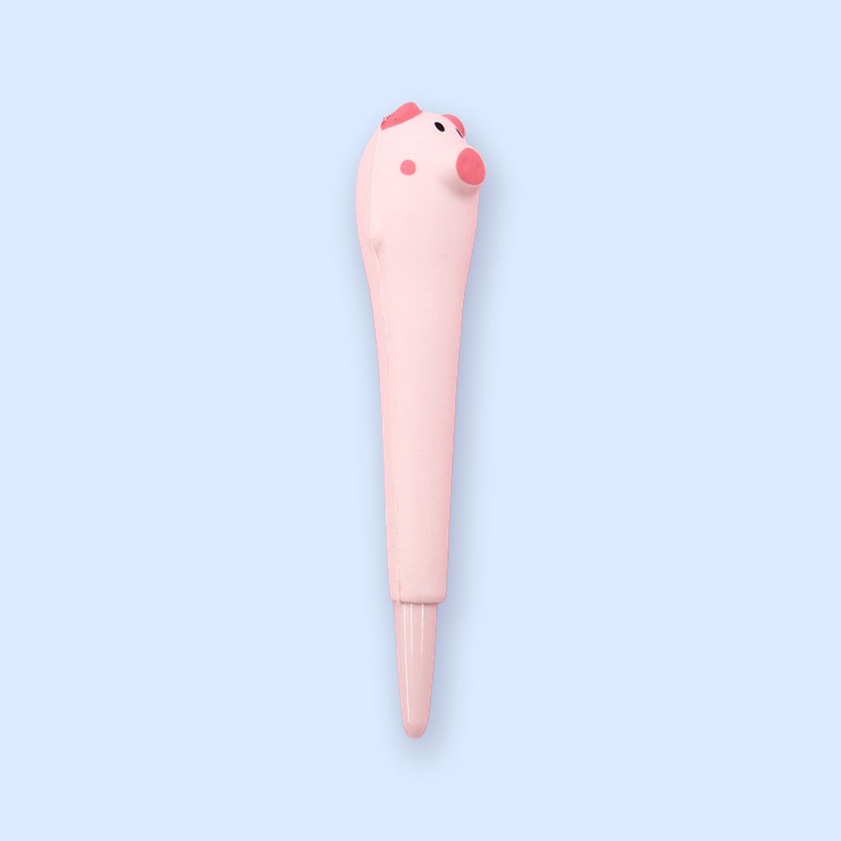 Squishy kuglepen, slow rising gelpen med dyr (Gris)