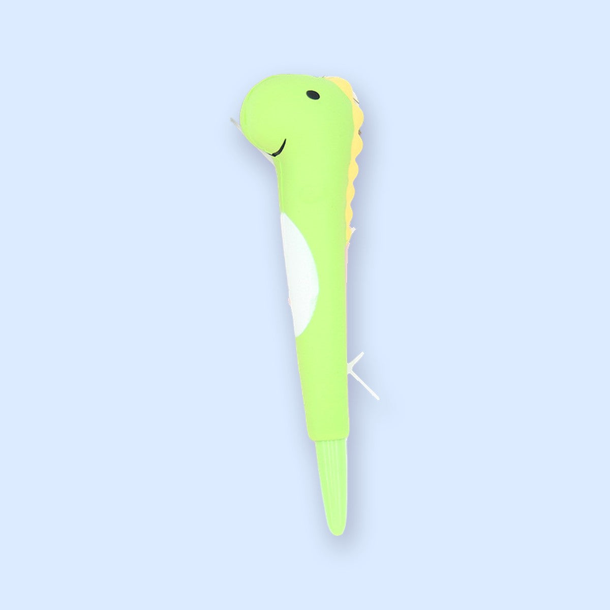 Squishy Pen, Slow Rising Gel Pen with Animal Top (Dinosaur)