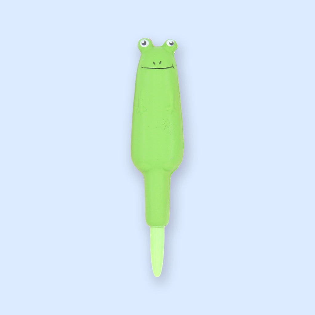 Squishy kuglepen, slow rising gelpen med dyr (Frø)