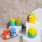 Flip Dinosaur Egg Squishy, Turns Inside Out