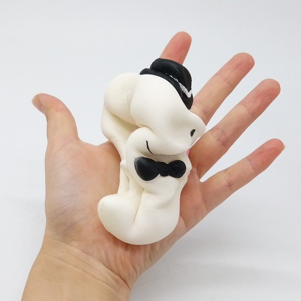 Slow Rising Ghost Squishy, 14.5 cm