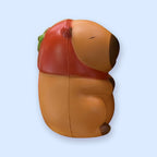 Capybara Squishy, Slow Rising with Turtle or Strawberry Hood