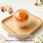 Eidooier coconut oil squishy bal, 7 cm
