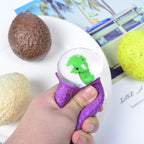 Dinosaur Egg Squishy, Water Ball with Baby Dino