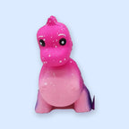 Dinosaurus squishy, galaxy slow rising, 10,5 cm (Roze galaxy)