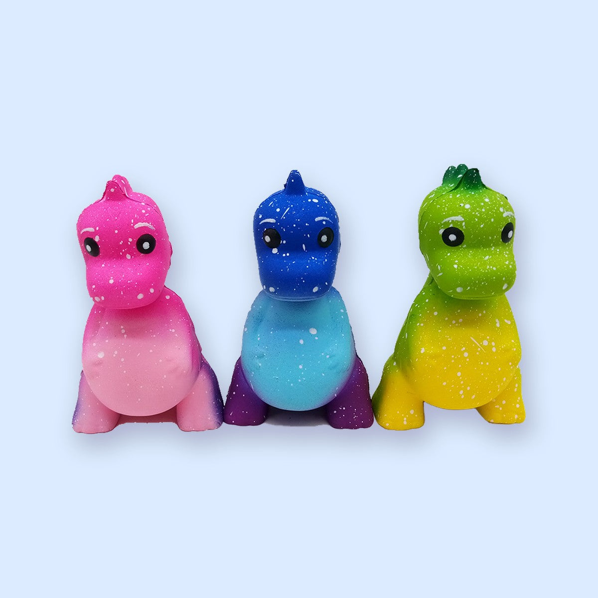 Dinosaur Squishy, Galaxy Slow Rising, 10.5 cm