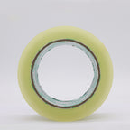 Roll of wide clear tape, front view