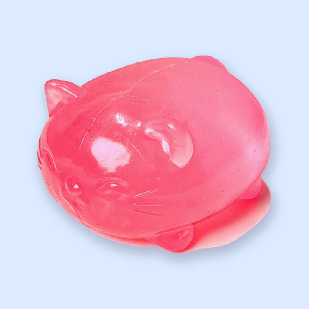 Geleikat squishy, heldere maltose