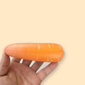 Squishy carotte crunchy, légume PU qui craque