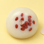 Red Bean Mochi Squishy, Handmade