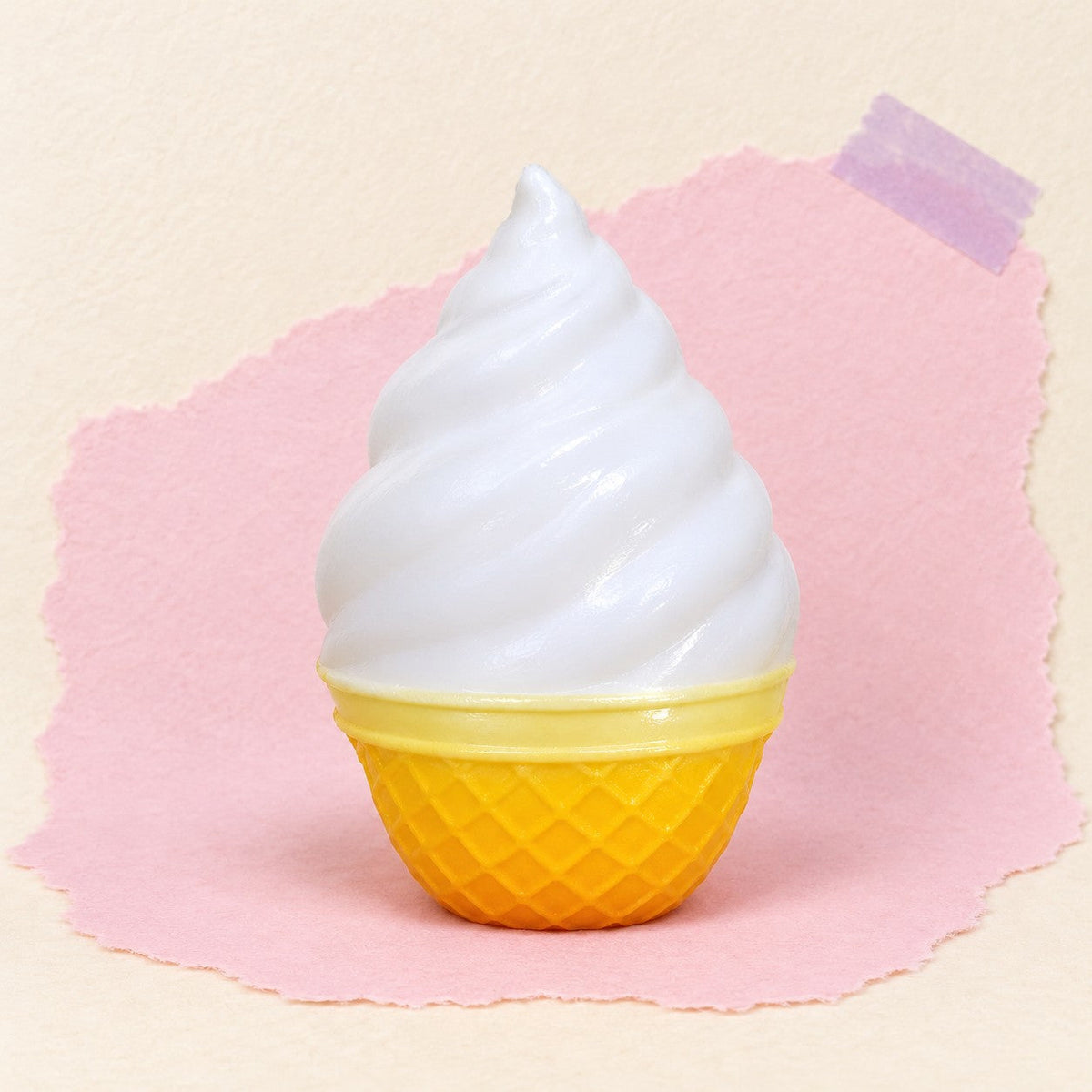 Squishy crunchy lody waniliowe, mini, squishy taba