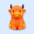 Highland Cow Squishy, Creaky Block Filling