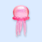 Jellyfish Squishy with Glitter, Soft TPR – Pink