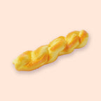 Squishy de pan retorcido, barra de 20 cm, squishy slow rising
