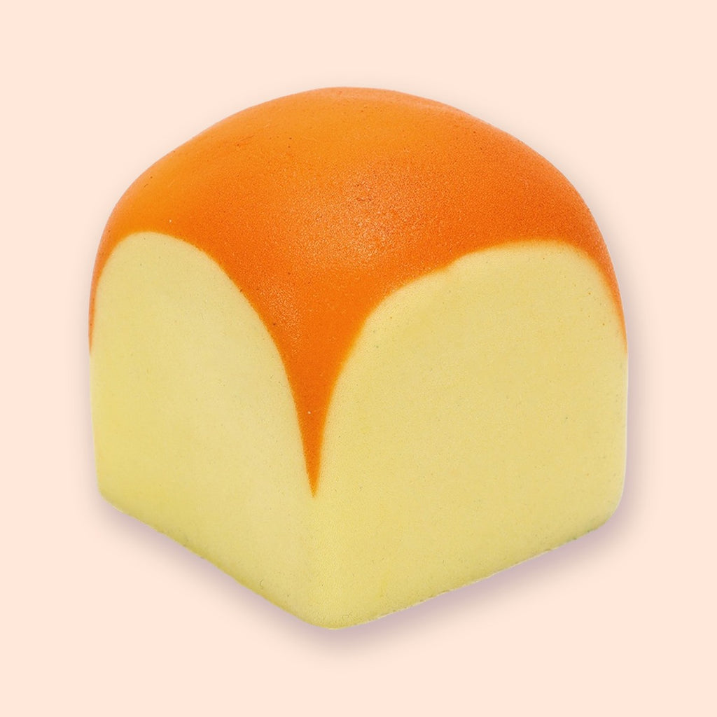 Squishy mini tost, kostka chleba 4,8 albo 6 cm, squishy slow rising