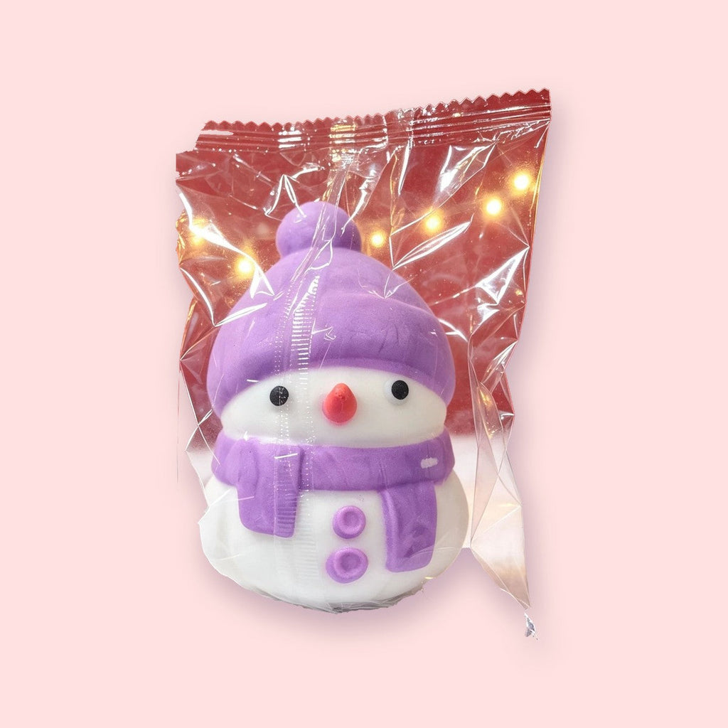 Snowman Squishy Family, all 4 colors