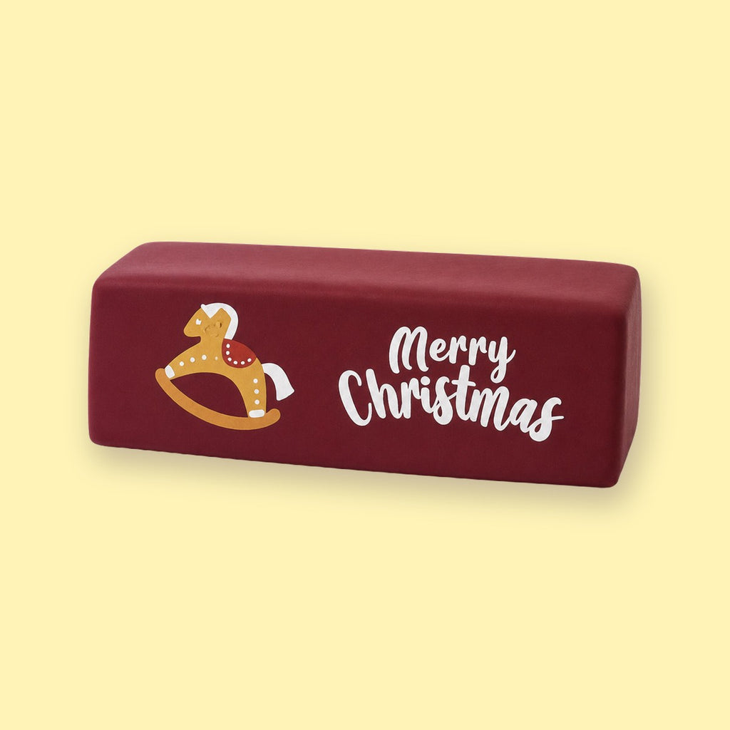 Merry Christmas Butter Squishy, 6 Colors, Slow Rising (Brown, rocking horse)
