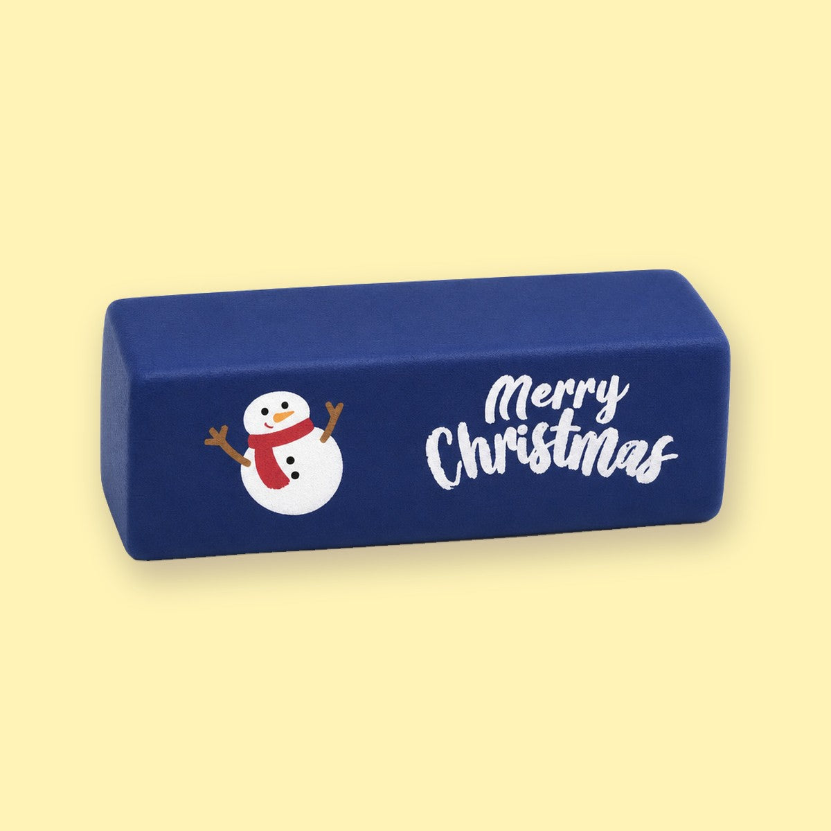 Merry Christmas Butter Squishy, 6 Colors, Slow Rising (Dark blue, snowman)