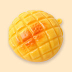 Crunchy squishy ananasbulle, 9 cm
