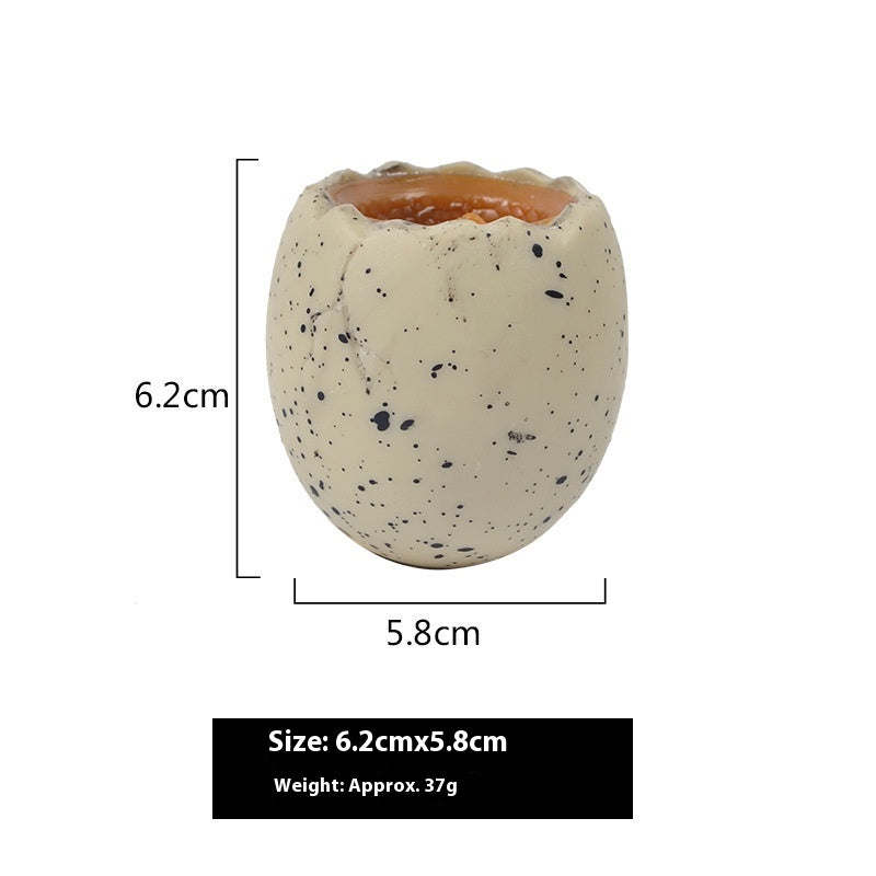 Dinosaur Egg Squishy, Baby Dino Pops Out, 6 cm