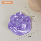 Squishy mini żelowa łapka kota, 4 cm, squishy galaretka