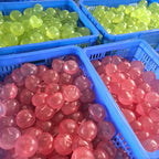 Apfel Squishy aus Maltose, grün oder rosa