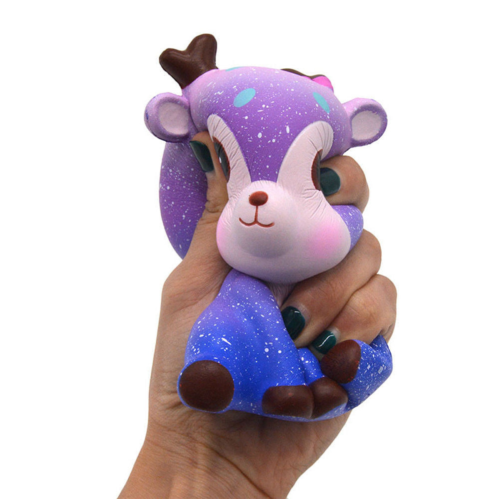 Squishy jelonek galaxy, slow rising PU