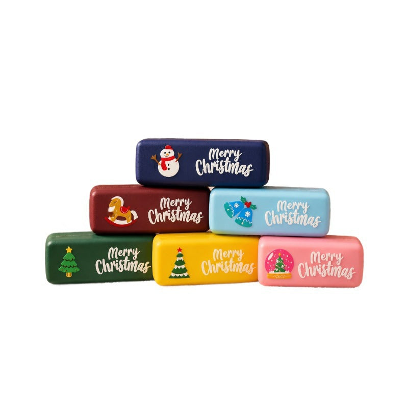 Merry Christmas Butter Squishy, 6 Colors, Slow Rising