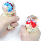 Dinosaur Egg Squishy, Water Ball with Baby Dino