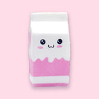 Jumbo Milk Carton Squishy, Slow Rising – White