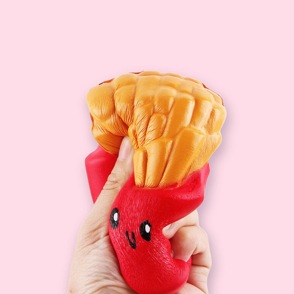 Squishy gigante patatine fritte, kawaii