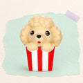 Jumbo Popcorn Puppy Squishy, Kawaii