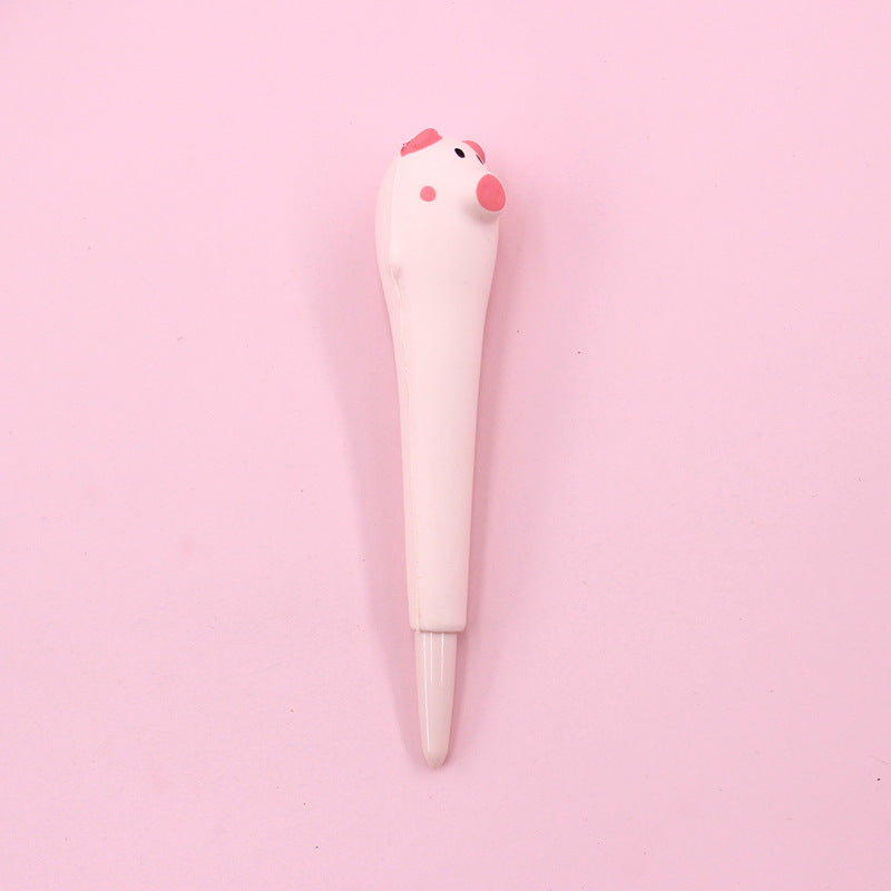 Squishy kuglepen, slow rising gelpen med dyr (Lyserød kattepote)