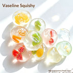 Coconut Oil Fruit Squishy, 6 cm – Mixed Fruit
