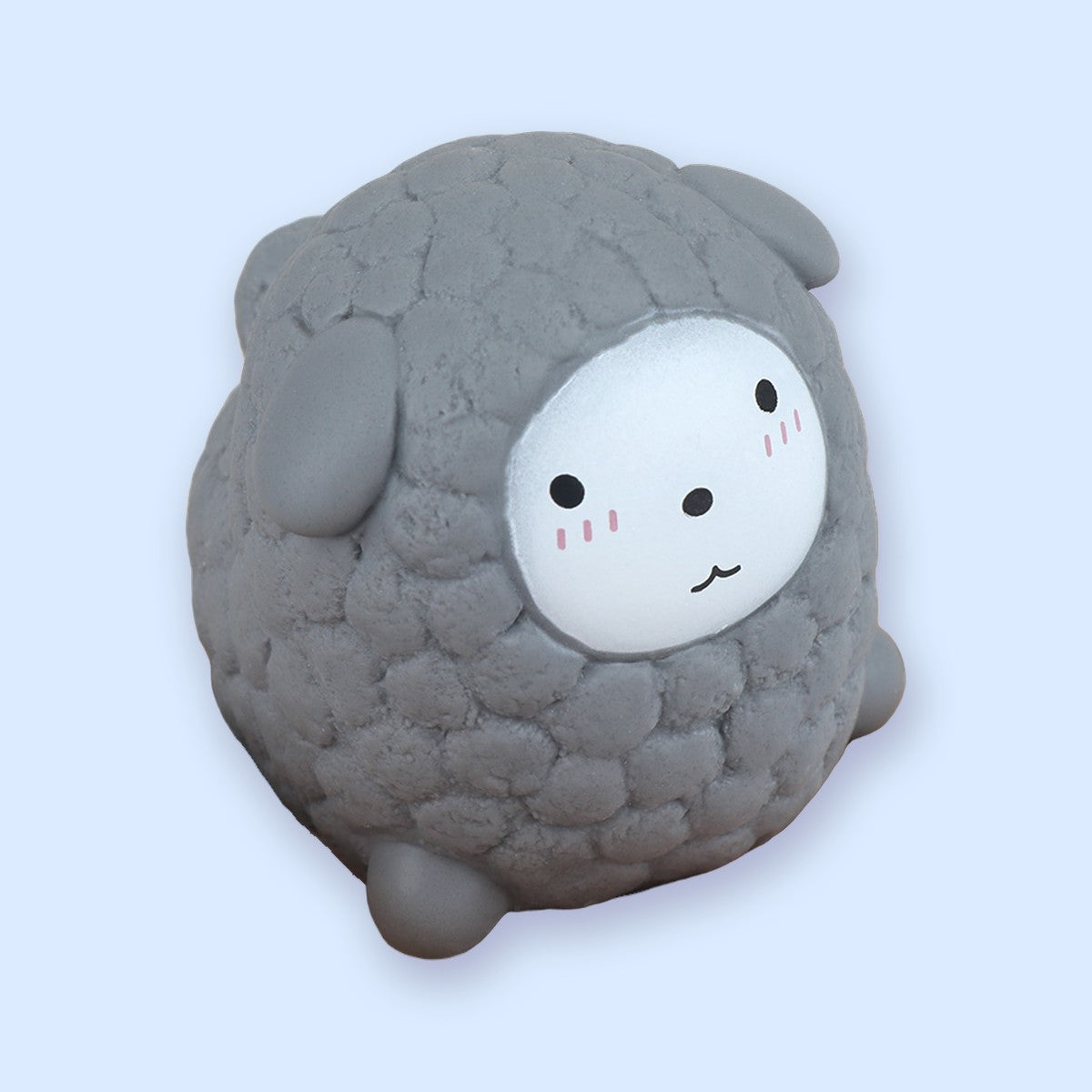 Squishy owieczka, puszyste jagniątko z pastelowego TPR, squishy zwierzątko