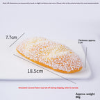 Squishy de bollo de crema y coco, 12 o 18 cm, squishy slow rising