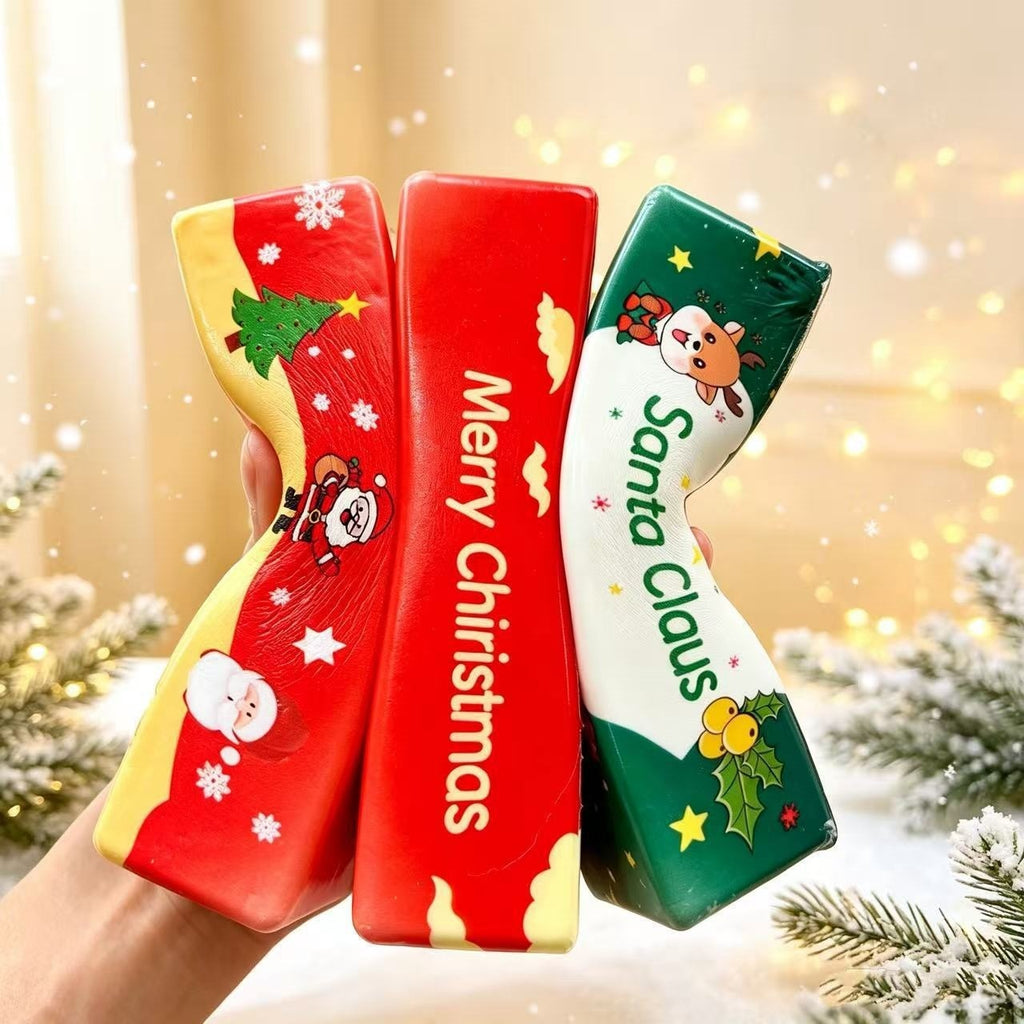 Squishy de manteiga de Natal em barra, slow rising