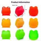 Squishy žabka s měkkými bodlinkami, TPR, 5 cm