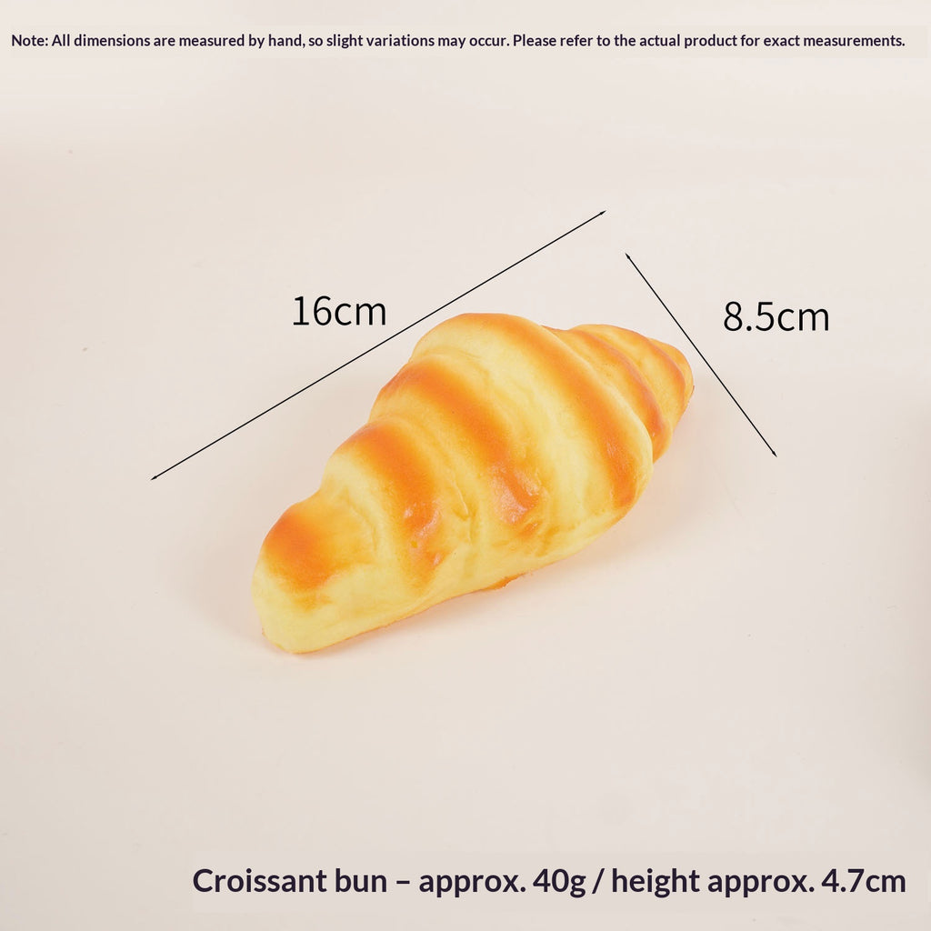Croissant Squishy, Realistic Slow Rising Bread