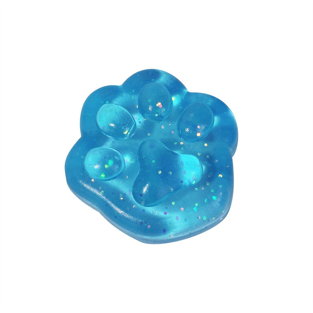 Squishy mini żelowa łapka kota, 4 cm, squishy galaretka