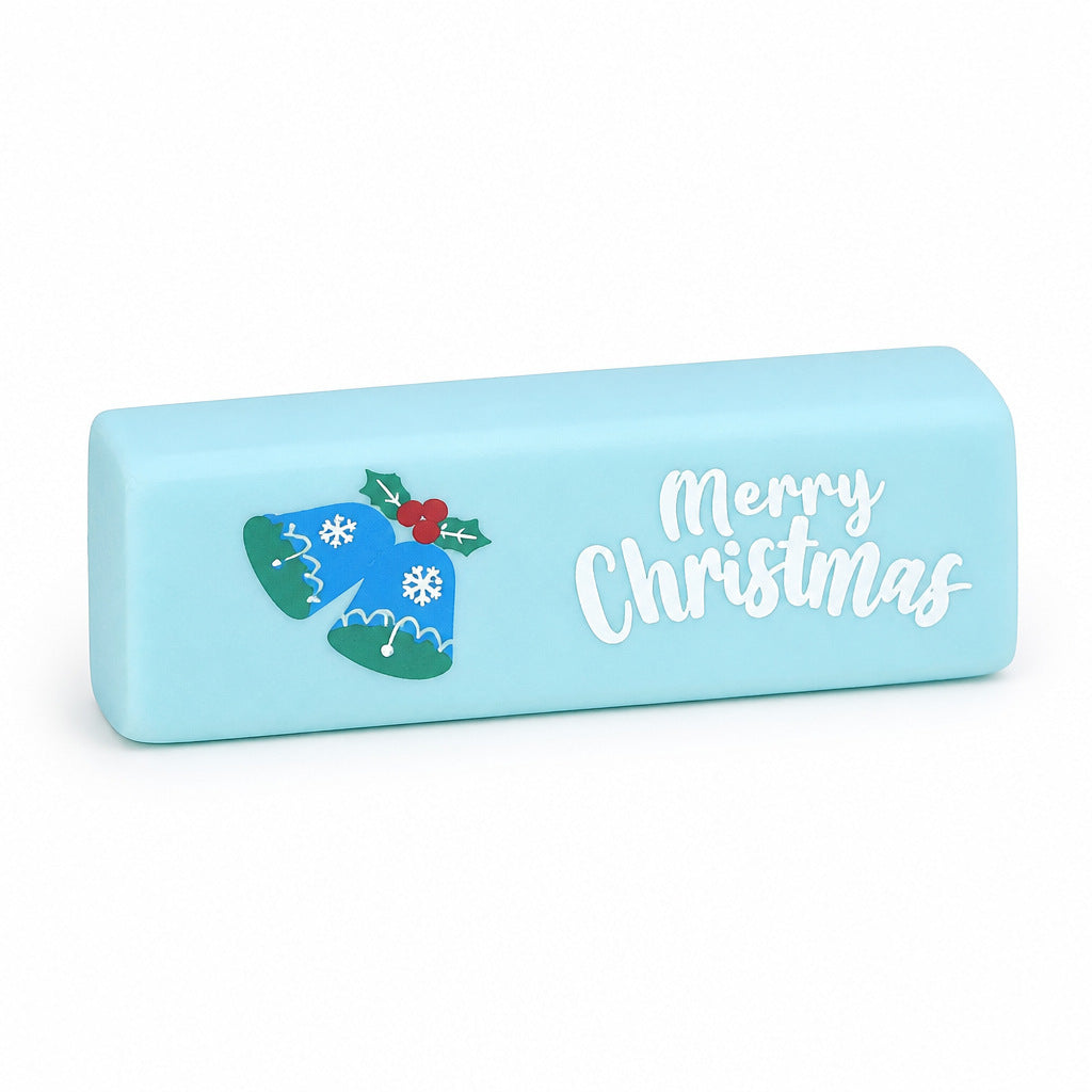 Merry Christmas Butter Squishy, 6 Colors, Slow Rising