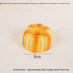 Squishy canelé, pastelito francés 9 cm, squishy slow rising